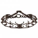 Load image into Gallery viewer, Herm Springer Black Training Pinch Collar 3.25 mm