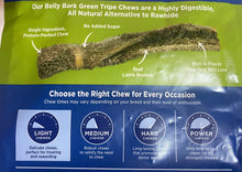 Load image into Gallery viewer, Belly Bark Lamb Green Tripe Chews