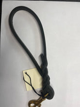 Load image into Gallery viewer, Woof N Walk  Traffic Finger Walking  Leash - Leather 11" L x 3/8" W
